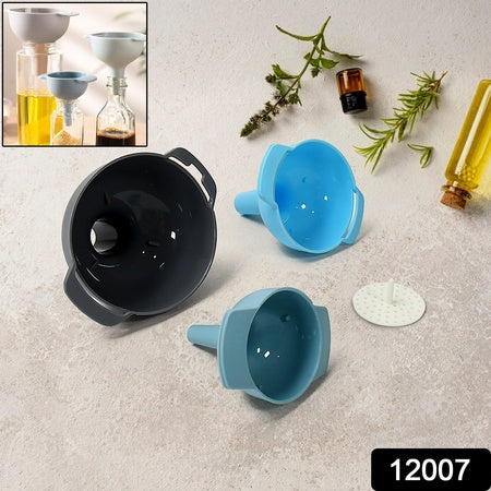 3 In 1 Kitchen Funnel Set Of 3