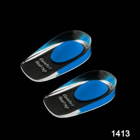 1413 Gel Heel Cups Silicon Heel Pad For Heel Ankle Pain - Superior eMart