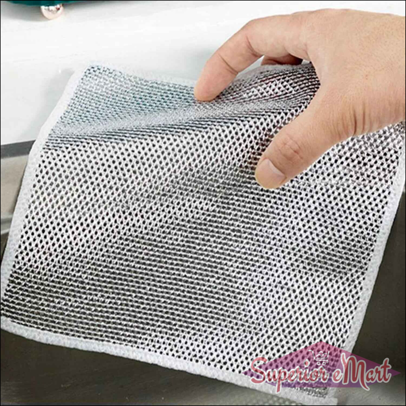 Non-Scratch Stainless Steel Scrubber - Superior eMart