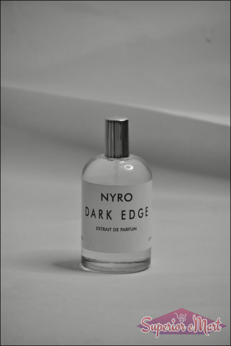 Nyro DARK EDGE Extrait de Parfum bottle for a bold and unique fragrance experience