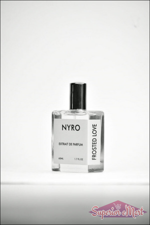 Nyro Frosted Love Extrait de Parfum in a sleek bottle from the elite set