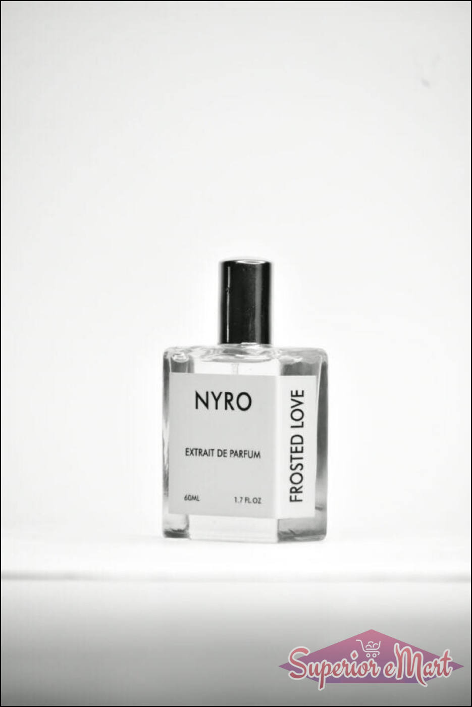 Nyro Frosted Love Extrait de Parfum in a sleek bottle from the elite set