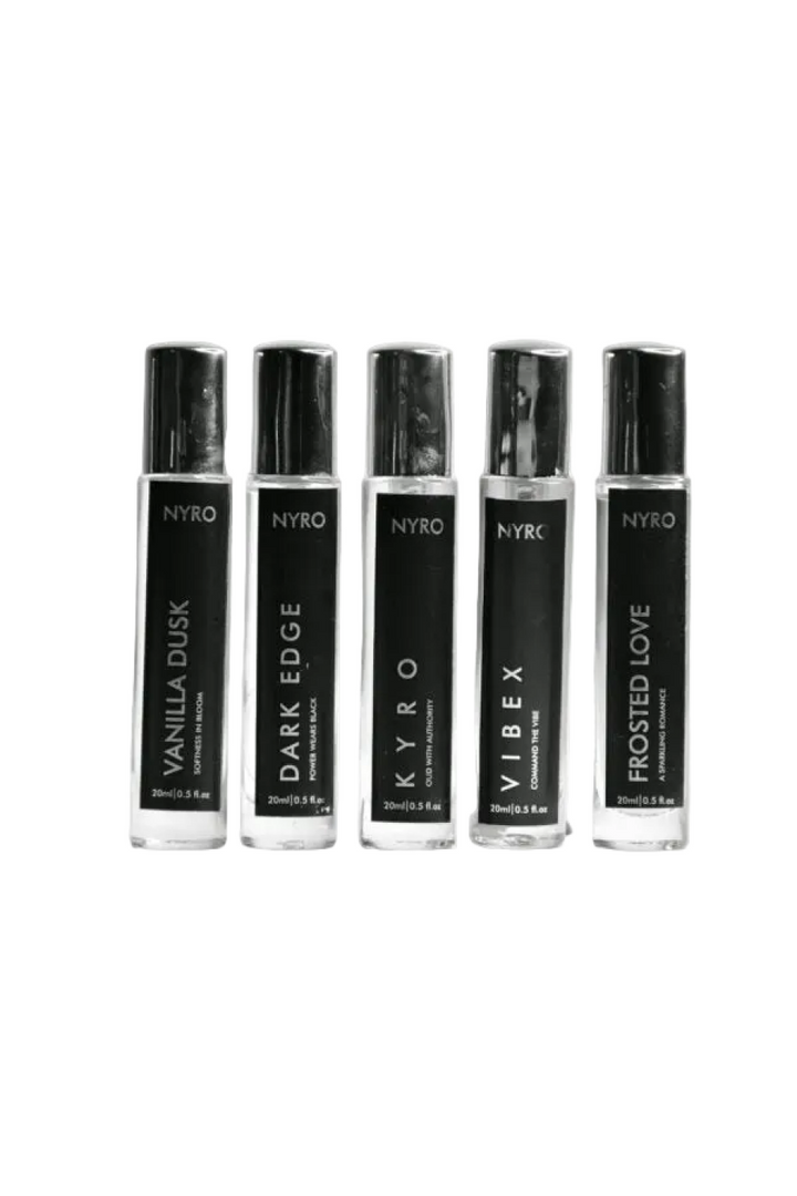 Nyro essence collection perfume set of 5 - premium scents - perfume