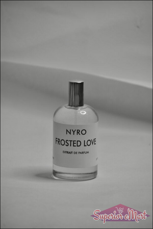 Nyro Frosted Love perfume bottle with elegant design for a captivating fragrance experience