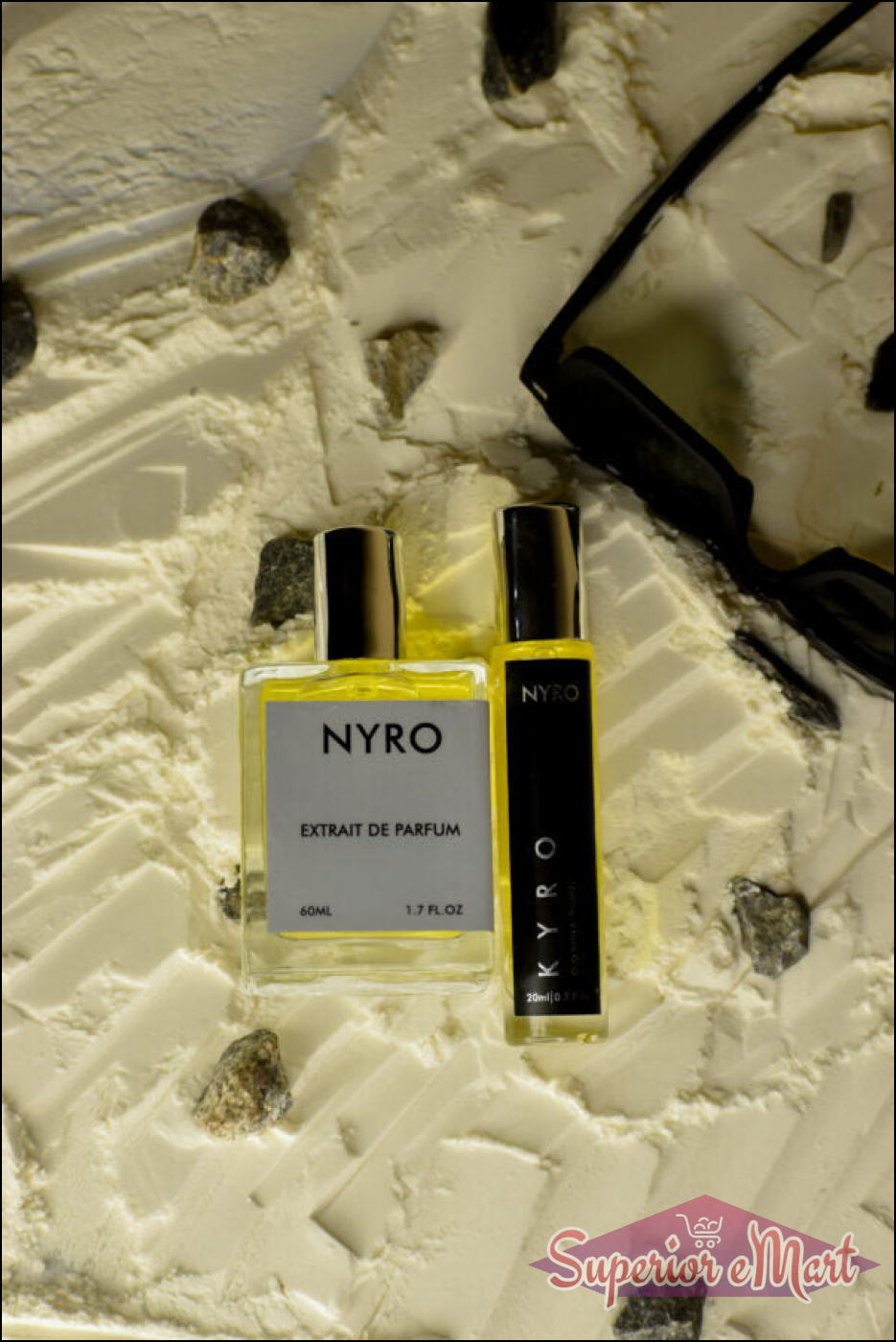 Nyro Kyro Oud Duo Perfume Set featuring Extrait de Parfum and Travel Size for a luxurious scent experience