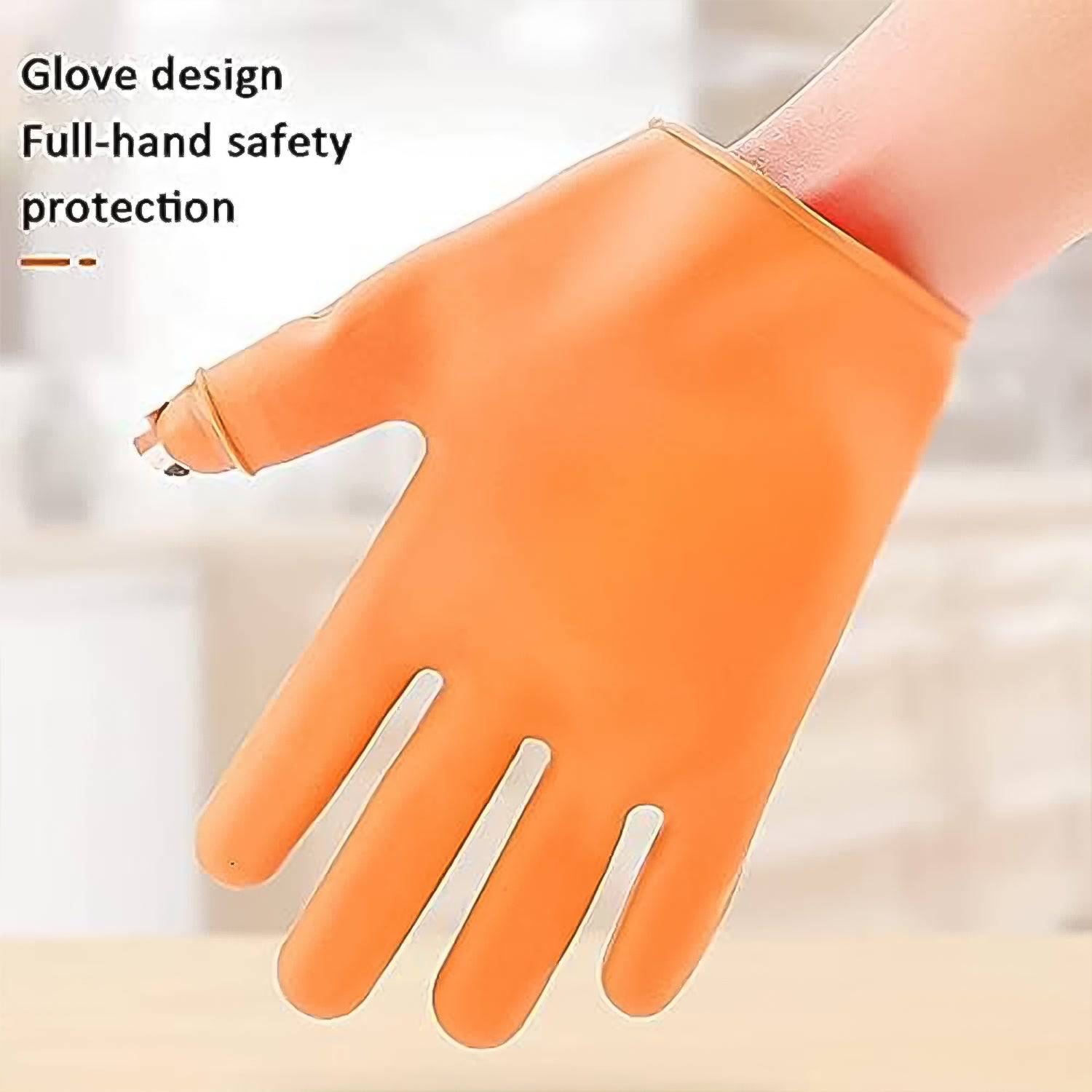 Gloves Silicone Thumb Knife Finger Protector Gears Cutting Vegetable Harvesting Knife - Superior eMart