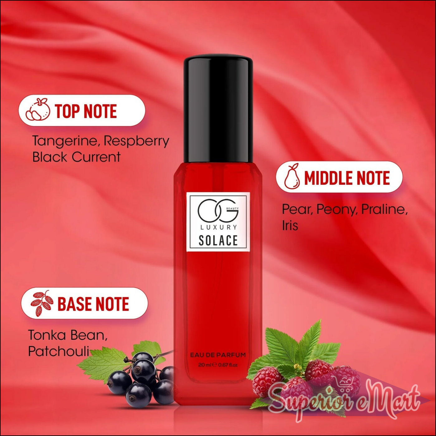 Og Beauty luxury perfume gift set featuring notes of tangerine, raspberry, and tonka bean
