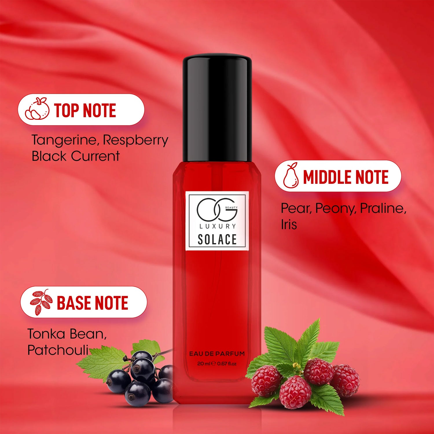 Og Beauty luxury perfume gift set featuring notes of tangerine, raspberry, and tonka bean