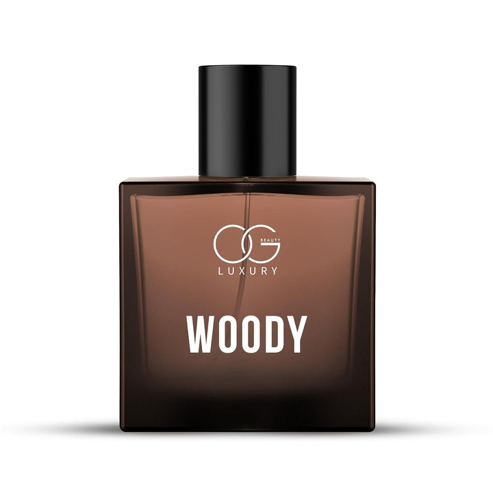 Superior eMart Woody Perfume for Men in a chic brown bottle with sleek design