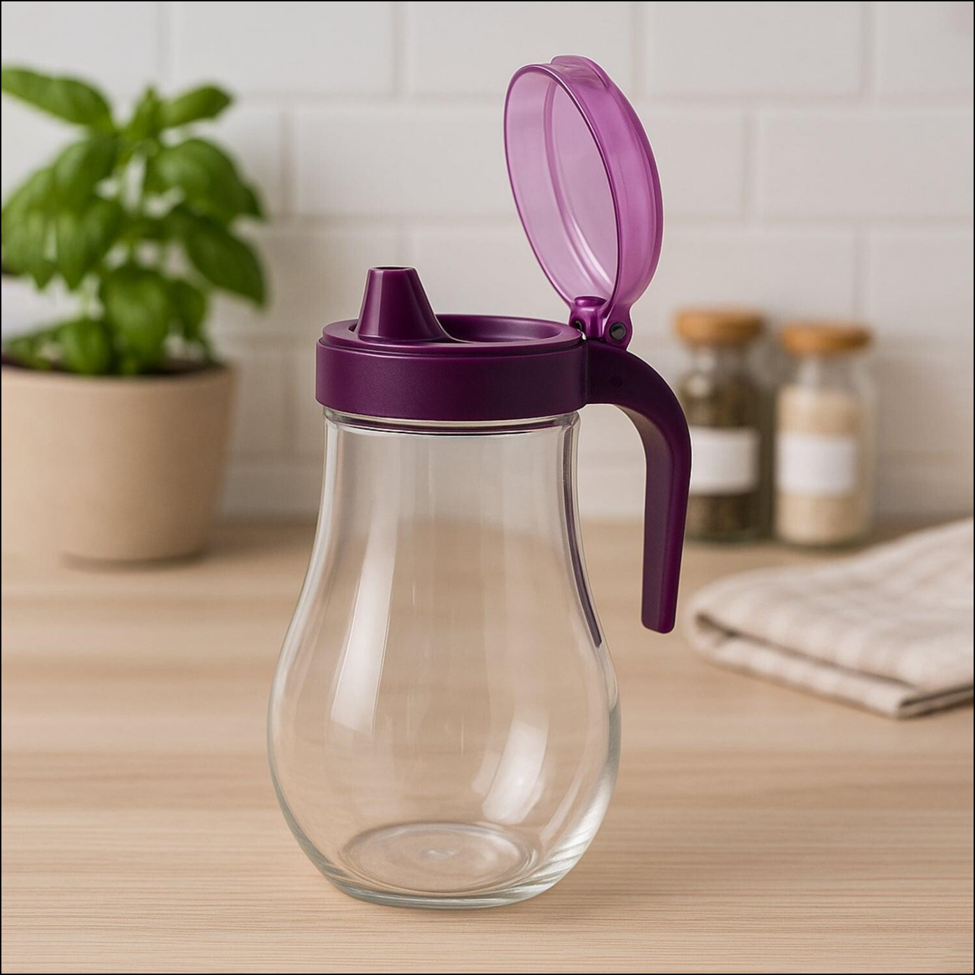 Oil And Juice Pourer Dispenser 1000ml (1 Pc) - Superior eMart
