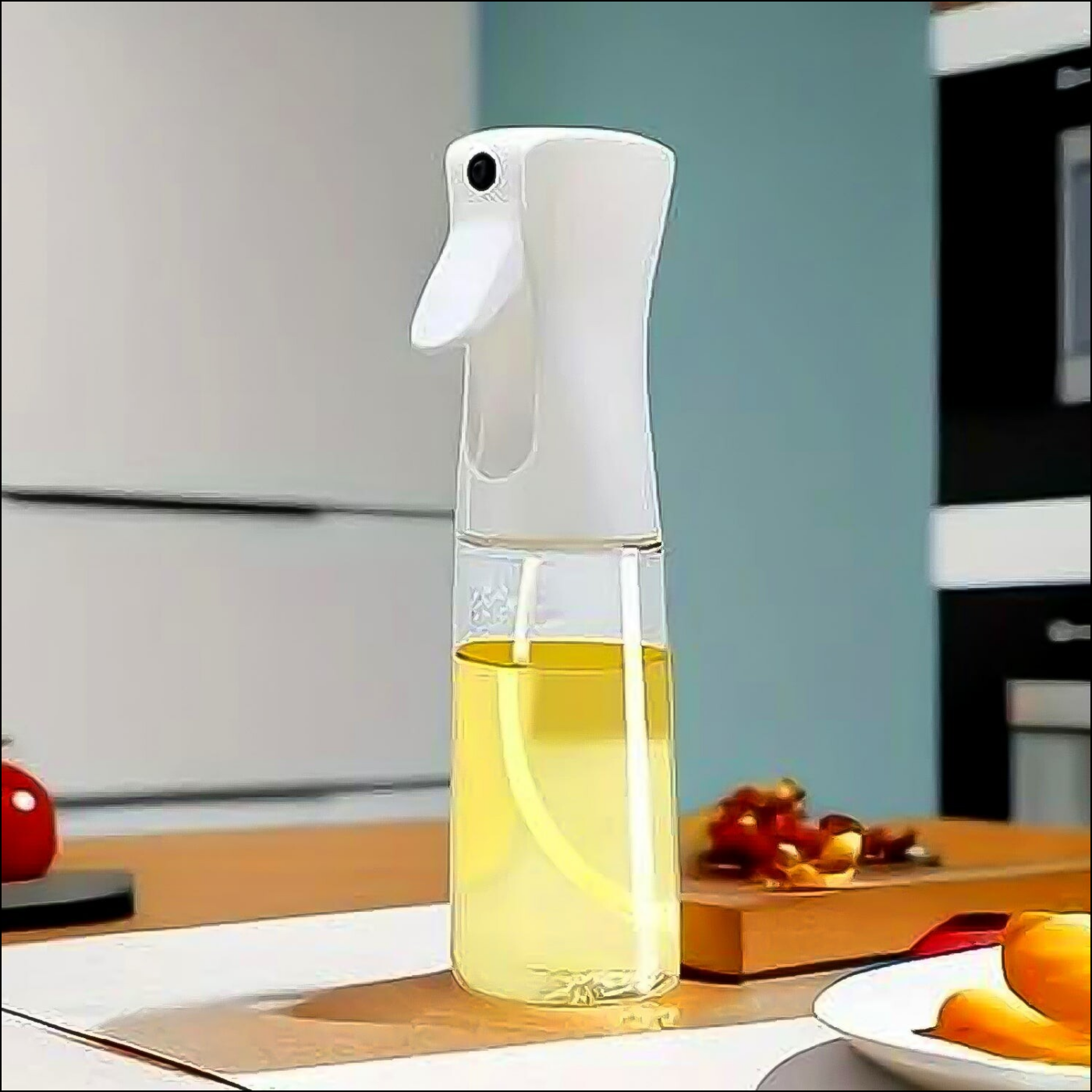 Superior eMart oil spray bottle for cooking with a sleek design for effortless oil dispensing
