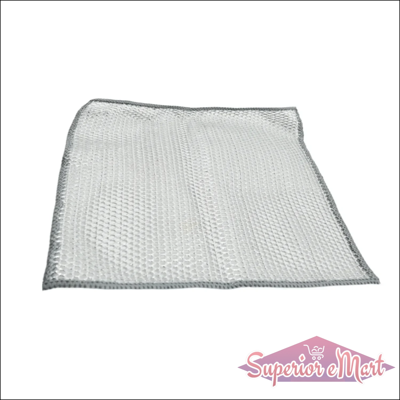 One-sided Multipurpose Microfiber Cloths Scrubber (1 Pc  19x19 Cm) - Superior eMart
