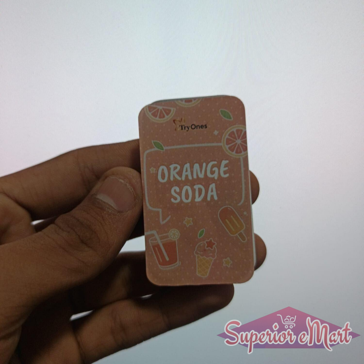 Orange Soda Solid Perfume 20 gm Pack of 2 with fruity design and portable packaging