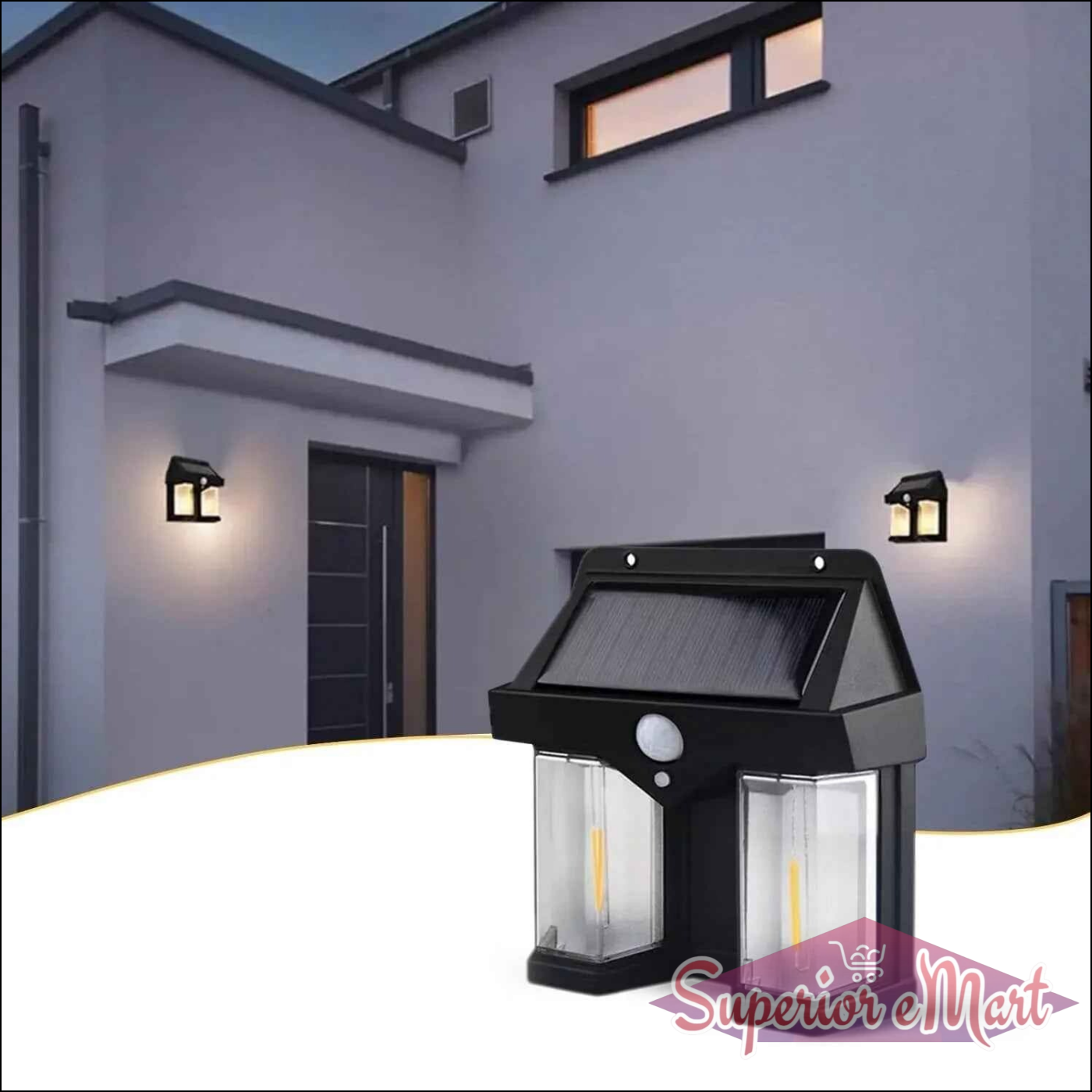 Outdoor Solar Wall Lamp - Superior eMart