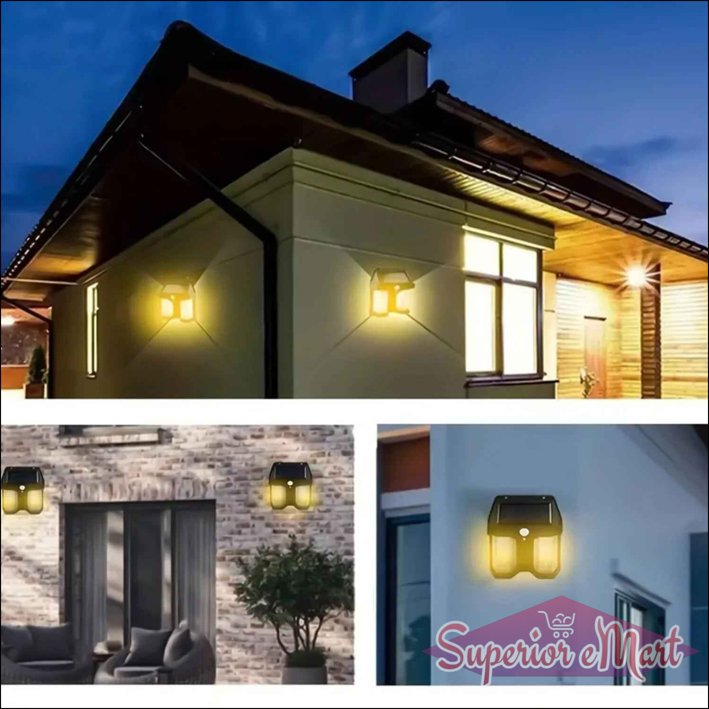 Outdoor Solar Wall Lamp - Superior eMart