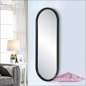 Oval Wall-mounted Bathroom Mirror - 1 Pc - Superior eMart
