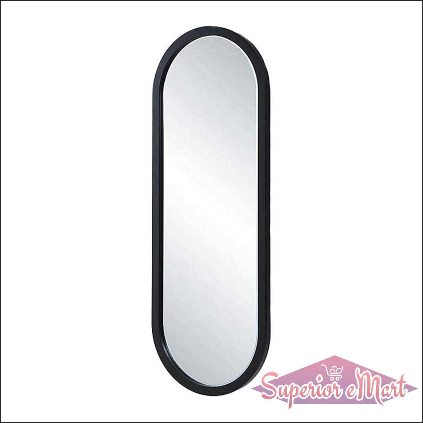 Oval Wall-mounted Bathroom Mirror - 1 Pc - Superior eMart