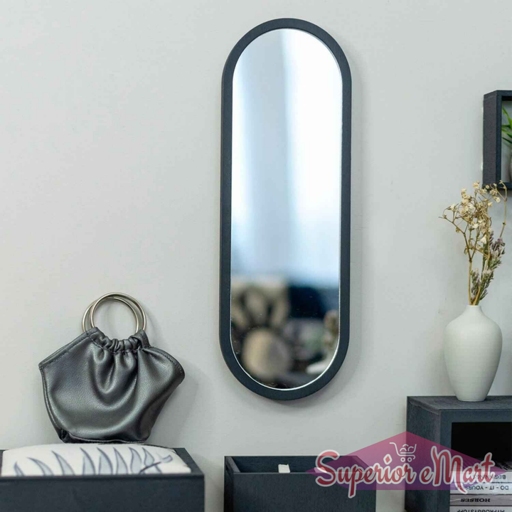 Oval Wall-mounted Bathroom Mirror - 1 Pc - Superior eMart