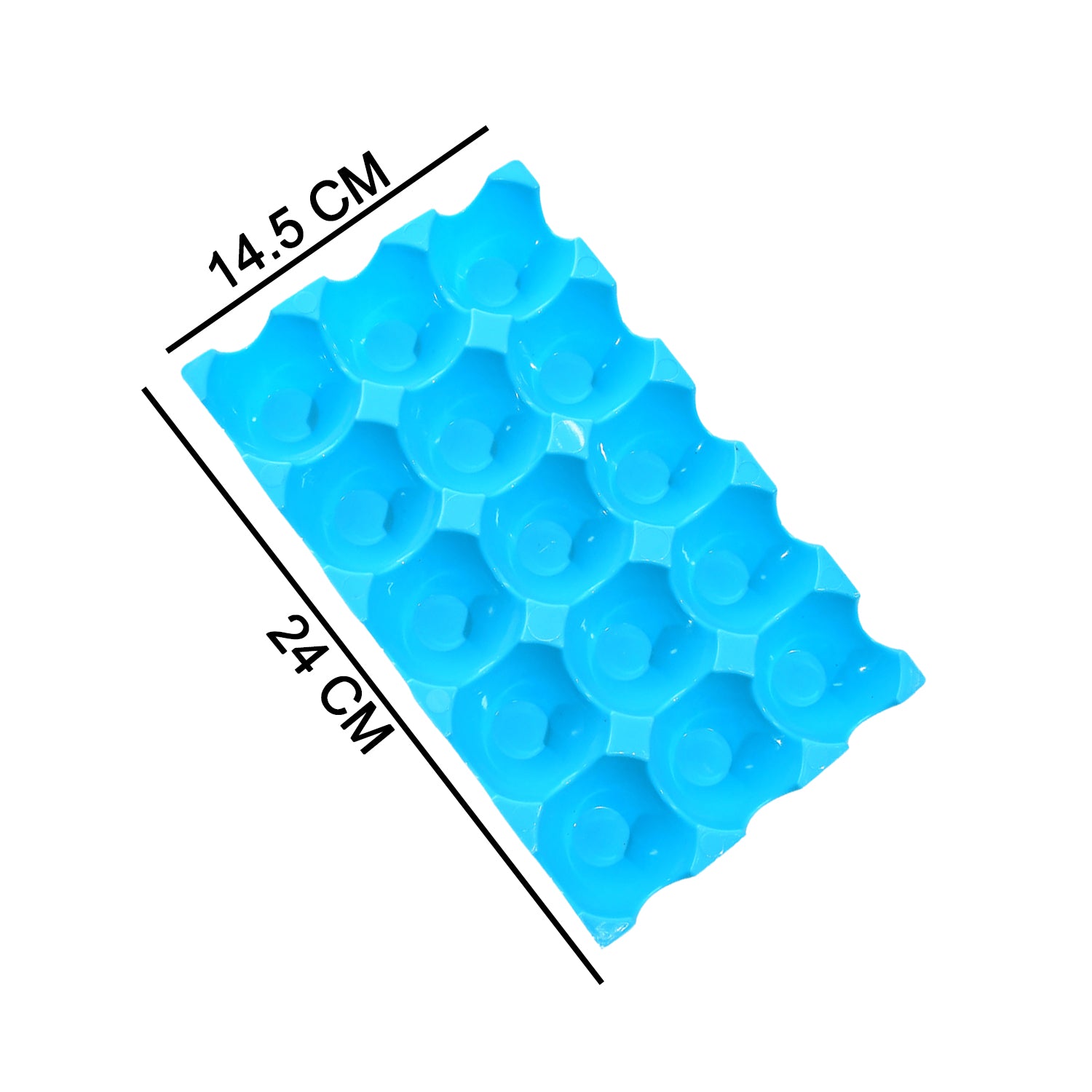 Superior eMart Egg Tray for 15 Eggs - Durable & Convenient