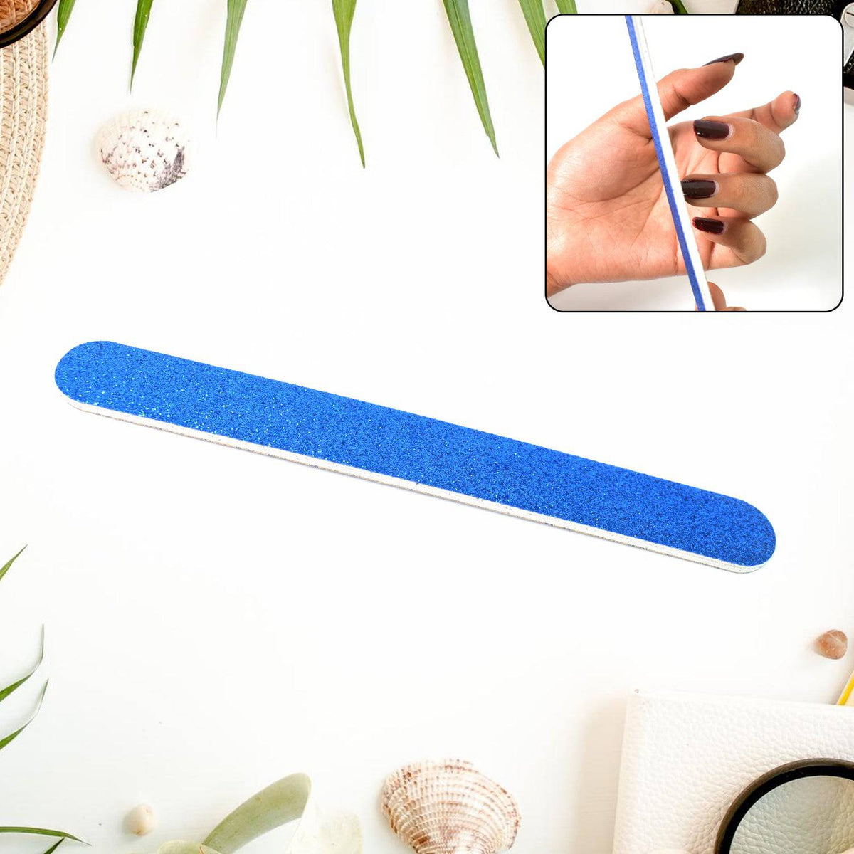 Professional Nail Filer Double Sided For Nail Shaper Nail File ( 18 Cm ) - Superior eMart