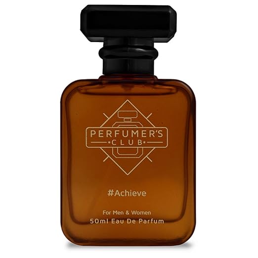 Perfumers Club Achieve 50ml unisex eau de parfum bottle for men and women