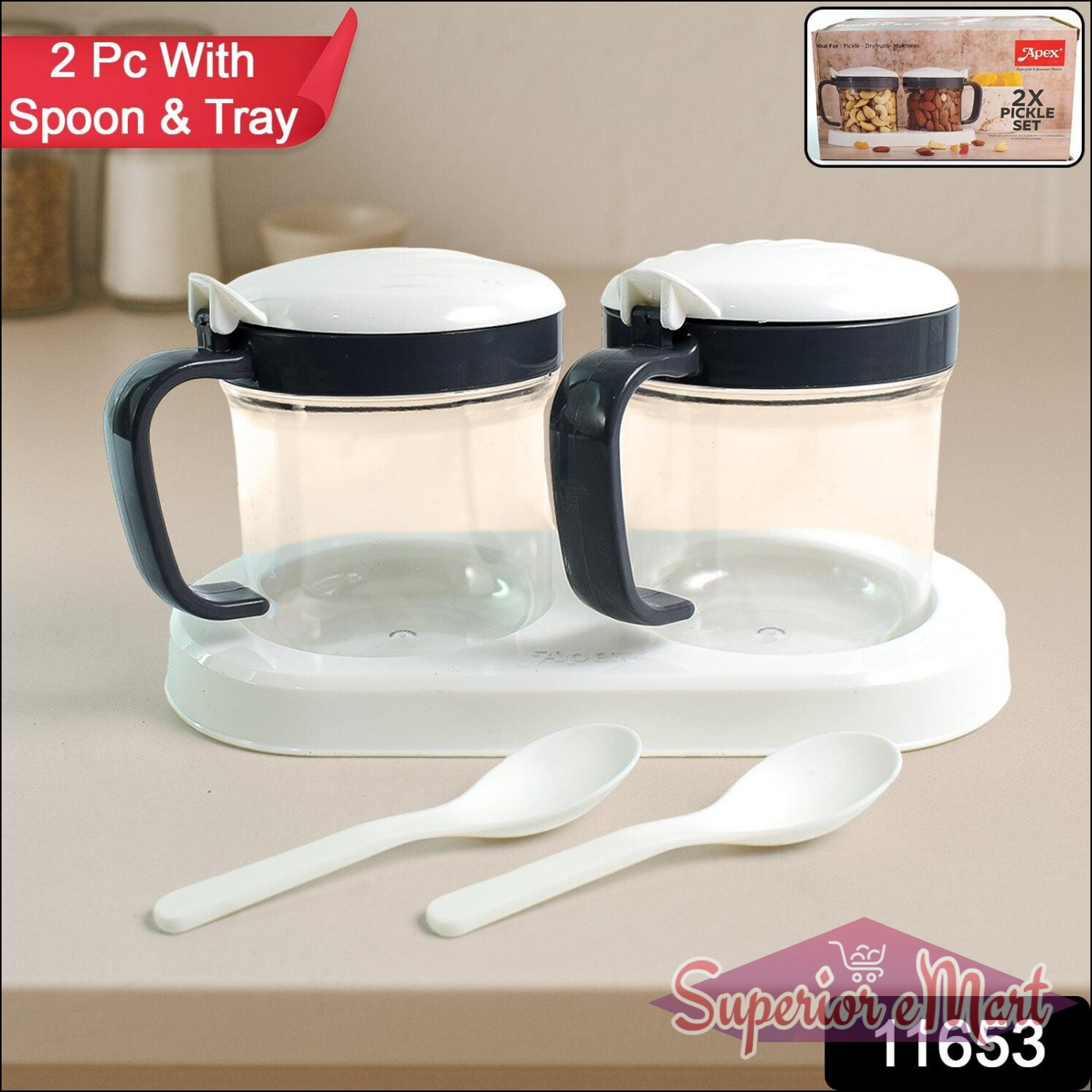Pickle Container 2 Pc Set - Superior eMart
