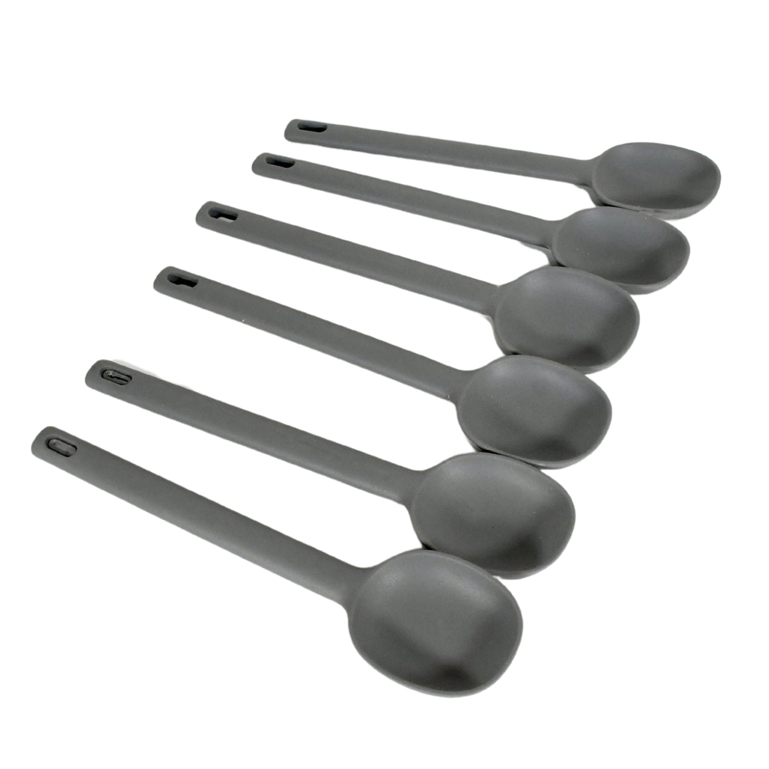 Multipurpose Silicone Spoon, Silicone Basting Spoon Non-Stick Kitchen Utensils H - 5690_silicone_cooking_spoon_6pc_no26