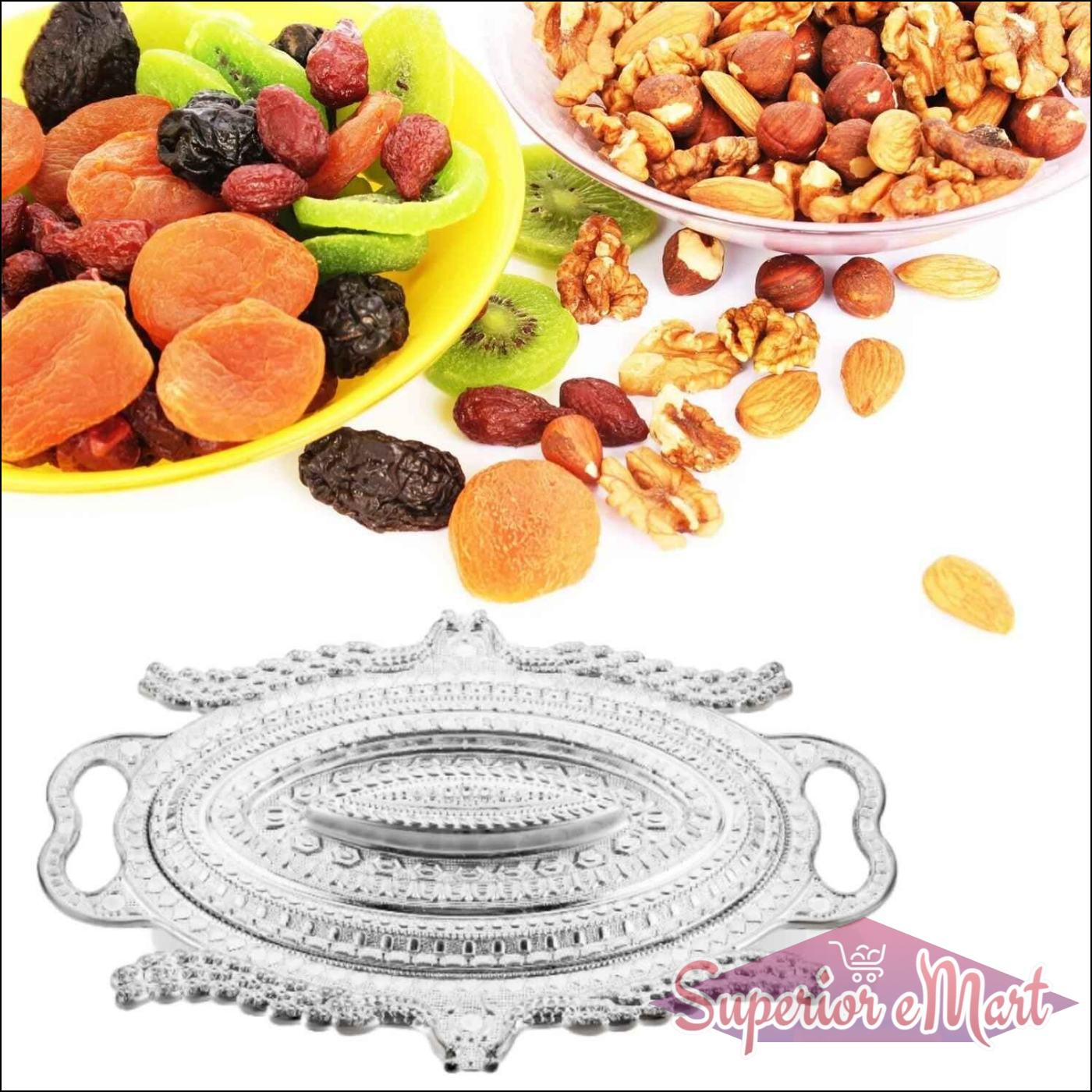 Plastic Dry Fruit Tray - Superior eMart