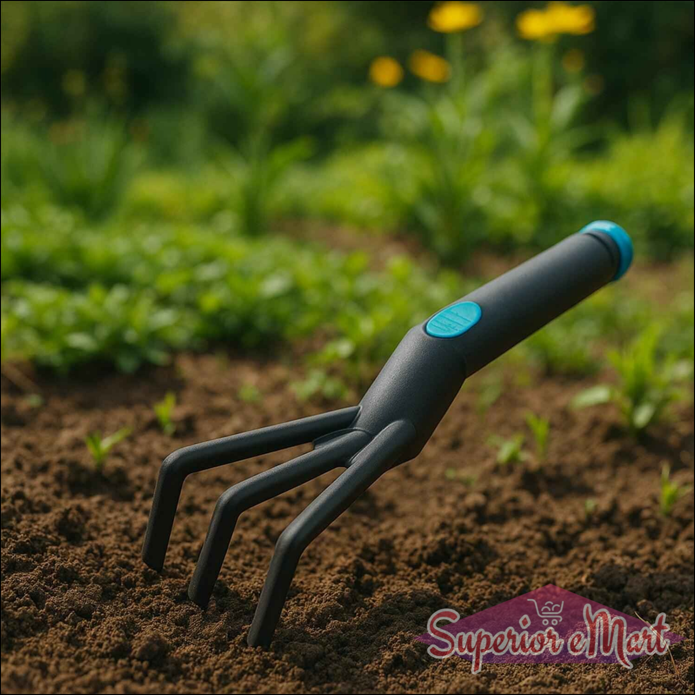 Plastic Premium Garden Hand Cultivator Tool (1 Pc) - Superior eMart