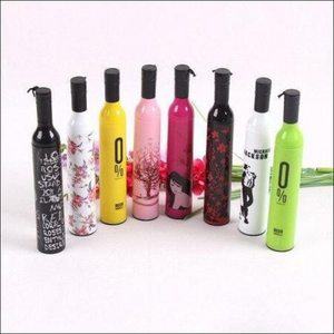 Pocket Folding Wine Bottle Umbrella - Superior eMart