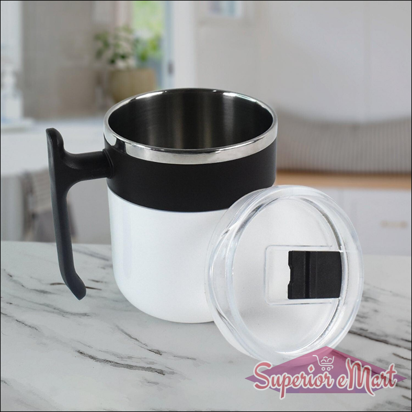 Pop Inner Travel Mug 350ml Stainless Steel - Superior eMart
