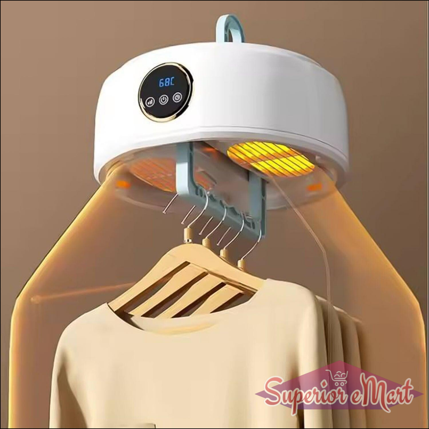 Portable Clothes Dryer with Digital Display - Superior eMart