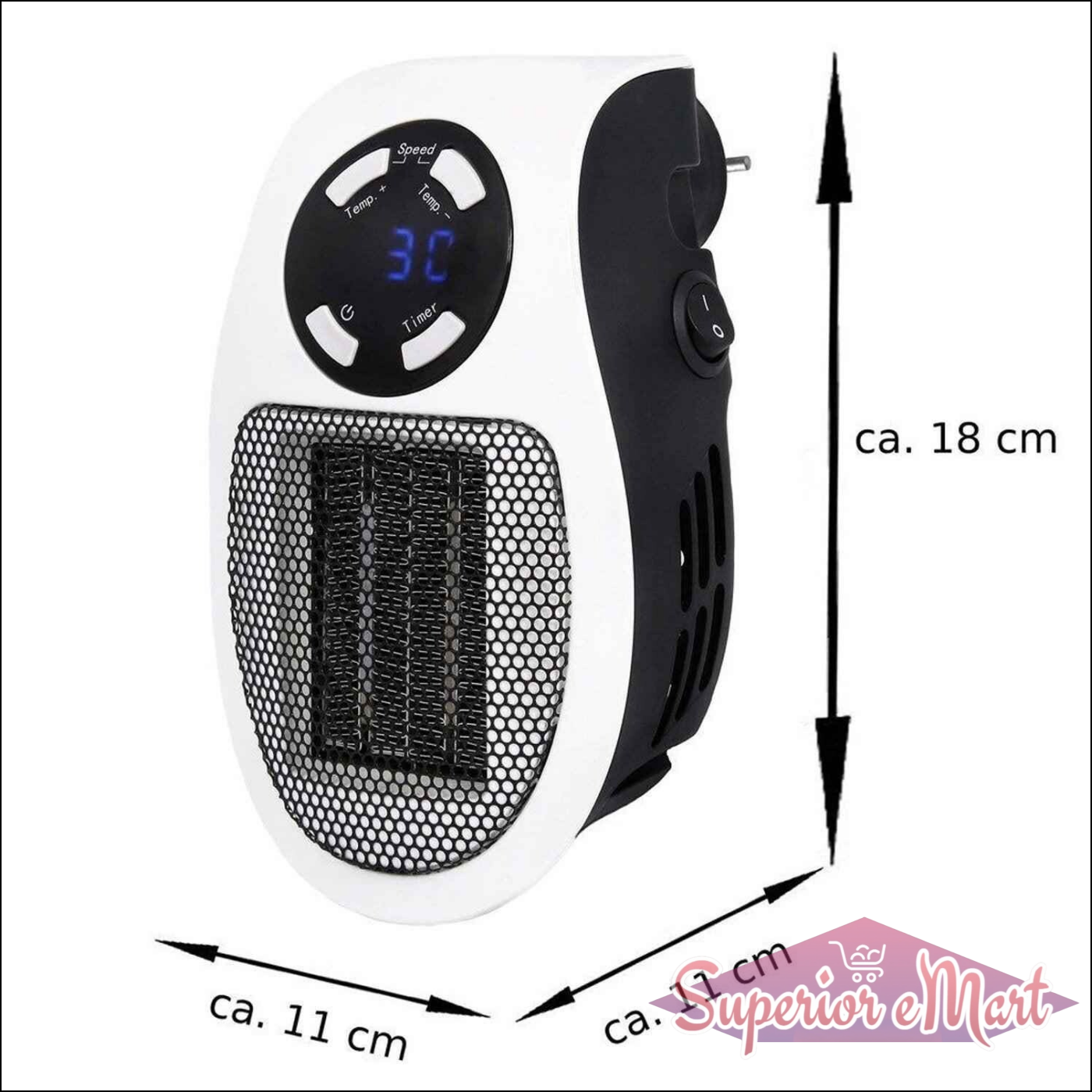 Portable Electric Heater - Superior eMart