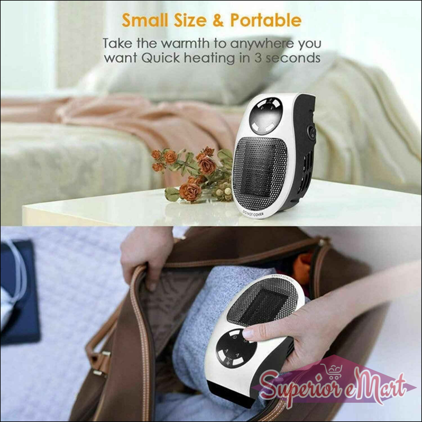 Portable Electric Heater - Superior eMart