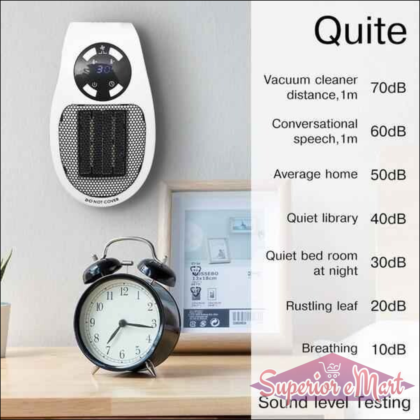 Portable Electric Heater - Superior eMart