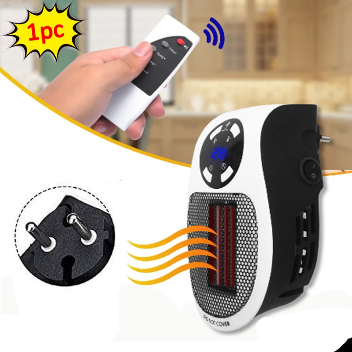 Superior eMart portable electric heater with remote control and stylish design for easy home heating