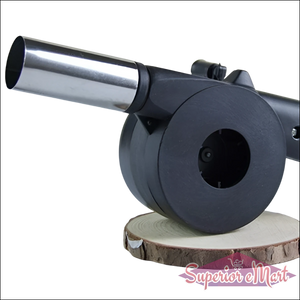 Portable Hand Crank Air Blower Fan For Charcoal Grill Bbq - Superior eMart