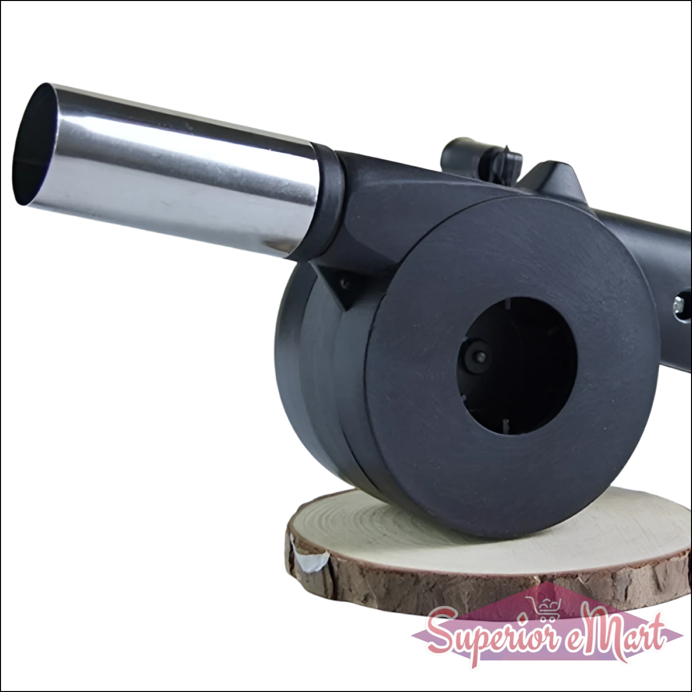 Portable Hand Crank Air Blower Fan For Charcoal Grill Bbq - Superior eMart