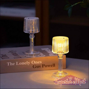 Portable Acrylic LED Desk Lamp 1 Pc - Superior eMart