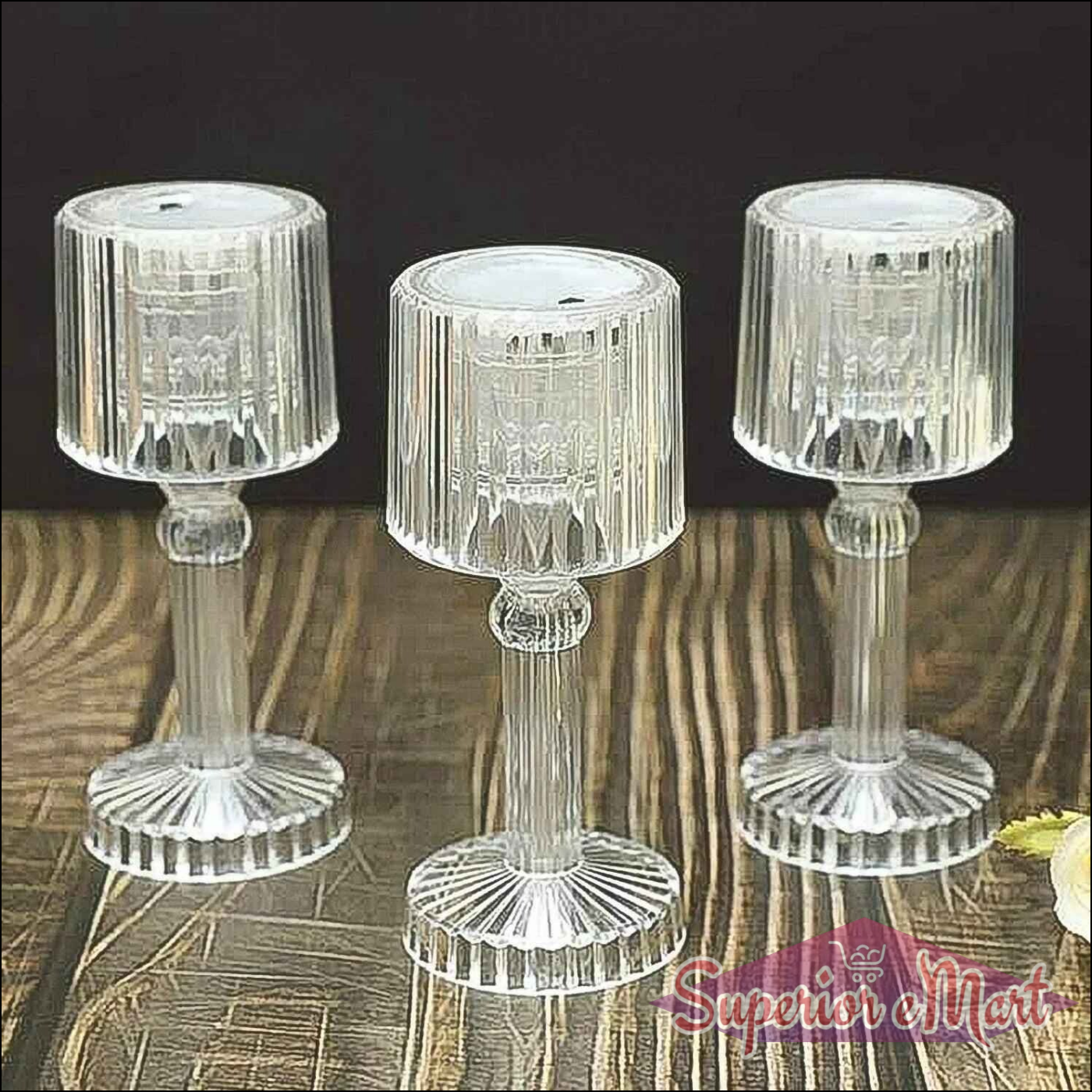 Portable Acrylic LED Desk Lamp 1 Pc - Superior eMart