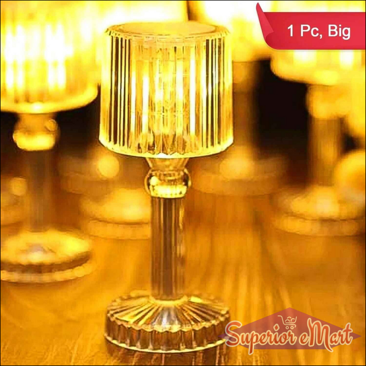 Portable Acrylic LED Desk Lamp 1 Pc - Superior eMart