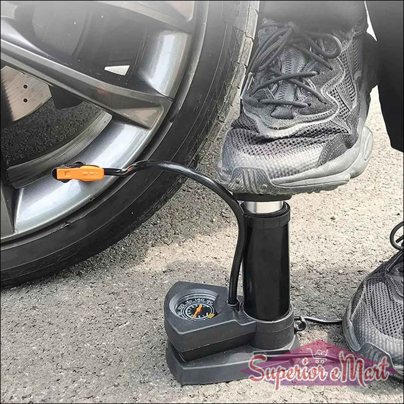 Portable Mini Bike Pump - Superior eMart