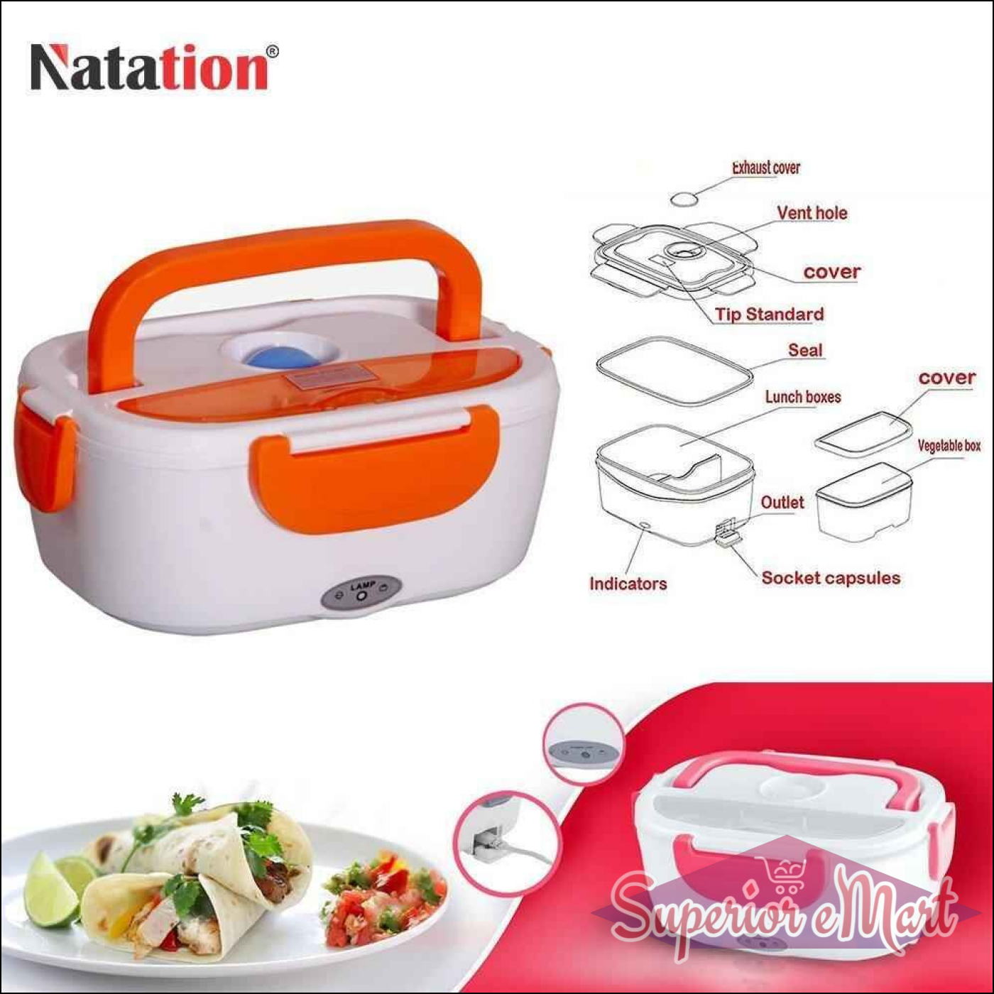 Electric Lunch Box - Superior eMart