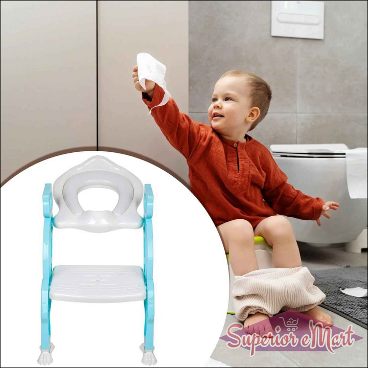 Potty Training Seat with Ladder for Kids - Superior eMart