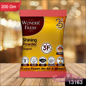 Powder for Cleans And Polishes Copper Brass Silver Aluminum Iron And Steel (200 Gm) - Superior eMart