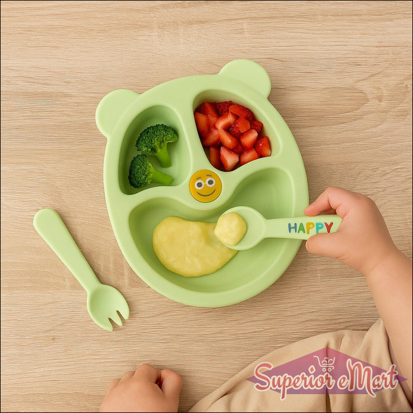 Premium 4-piece Kids Mealtime Feeding Set - Superior eMart