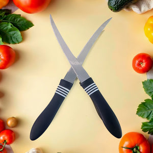 Superior eMart प्रीमियम किचन नाइफ सेट with ergonomic handles for easy slicing and chopping