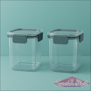 Press N Lock Airtight Food Storage Container Set (2pc900ml) - Superior eMart