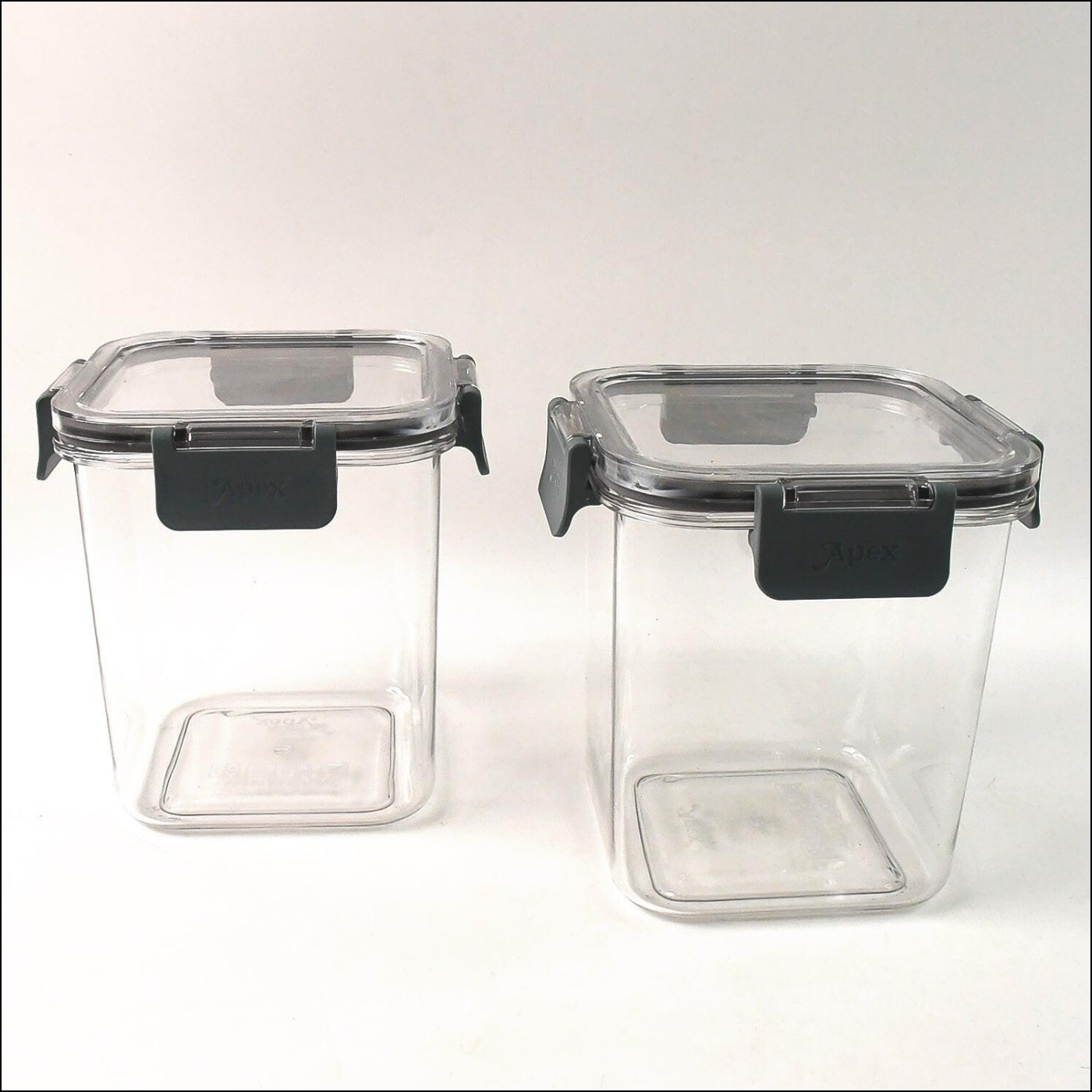 Press N Lock Airtight Food Storage Container Set (2pc900ml) - Superior eMart