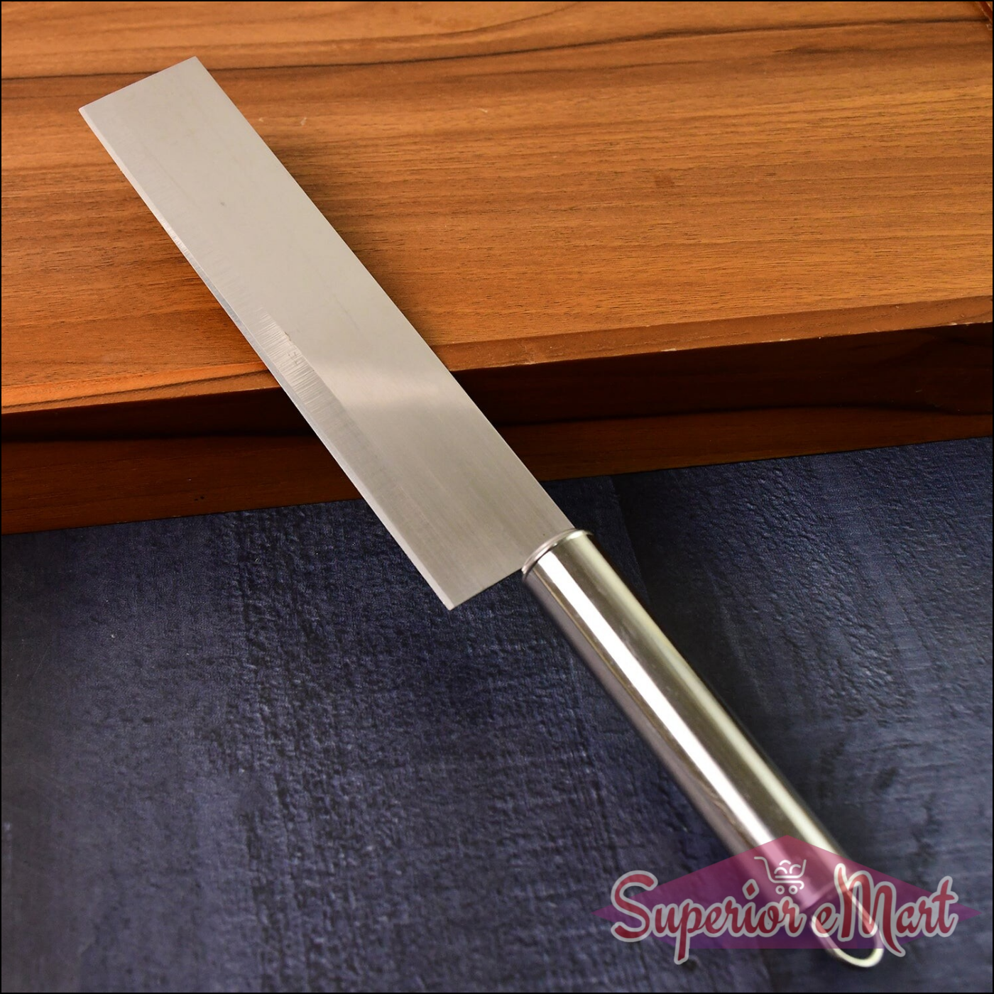 Professional-grade Stainless Steel Vegetable Cleaver Knife 1 Pc